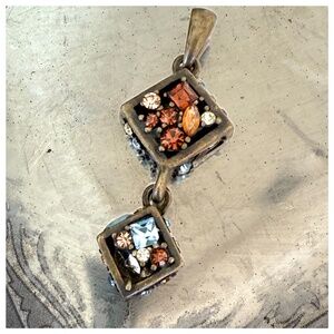 Jeweled Tiered Pendant